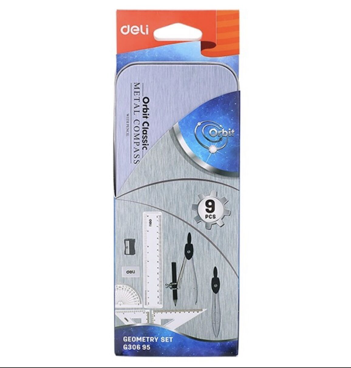 Bộ dụng cụ học tập deli 9 món g30695