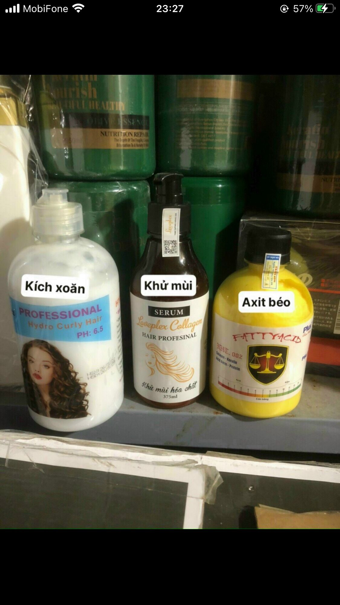 Axit béo dưỡng tóc