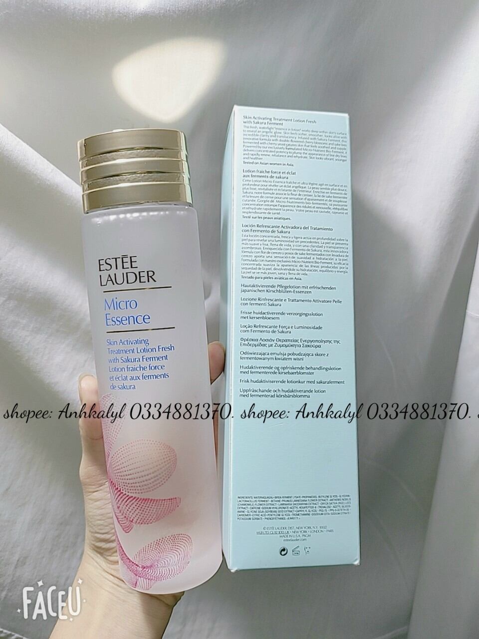 Nước thần Estee Lauder Micro Essence căng bóng da 200ml