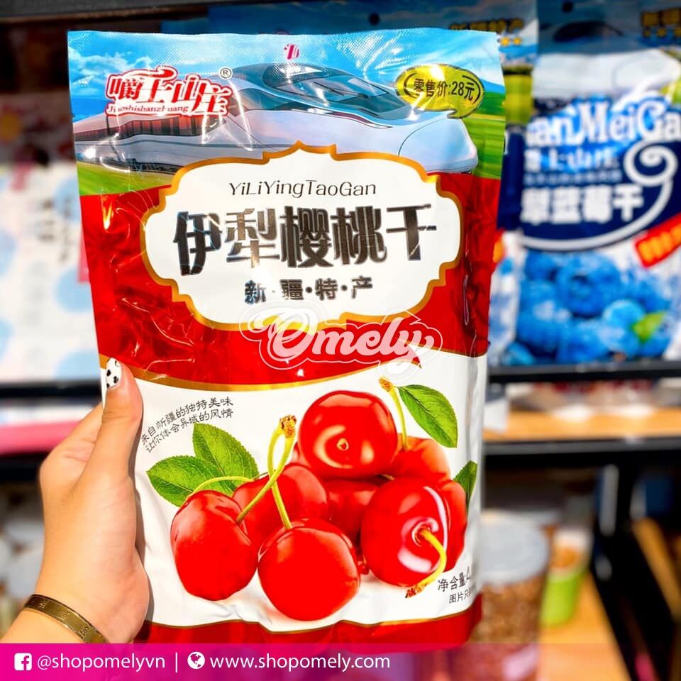 Ô MAI CHERRY 2 VỊ CHERRY ĐỎ / CHERRY VIỆT QUẤT 408g