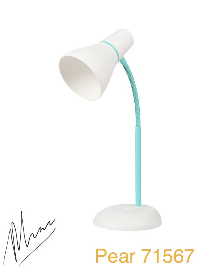 Đèn bàn Pear 71567 sử dụng bóng đui E27 (Bao gồm bóng Led Bulb Mycare 6w) [Philips chính hãng]