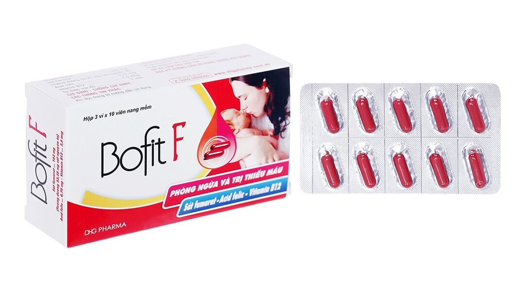Sắt Bofit - Hộp 30v