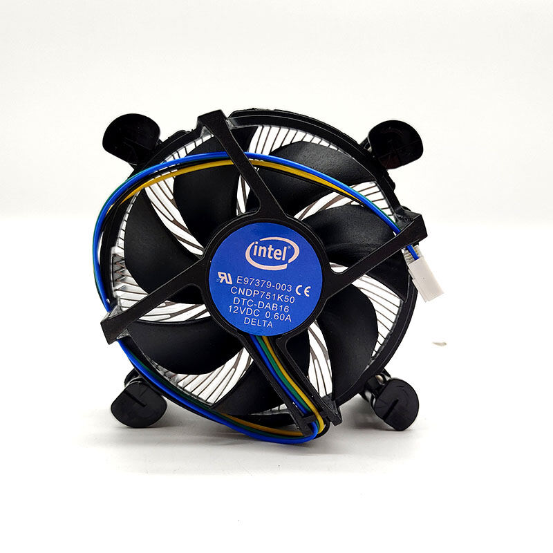 Intel I3 I5 I7 CPU Chiller Fan 1150 1151 1155 Pin E97379-001/003 Phụ Kiện Máy Tính Đồ Chơi Phần Cứng