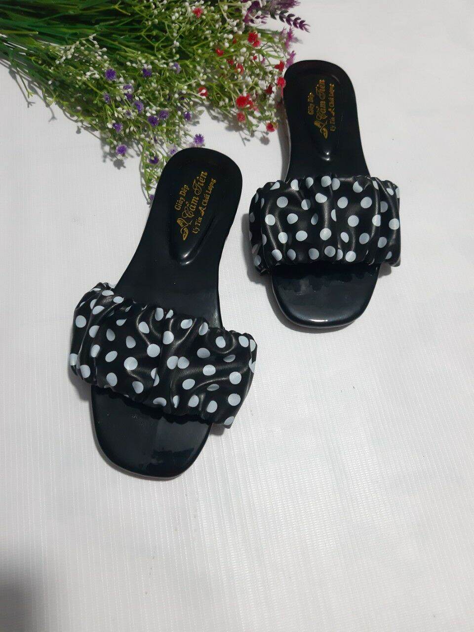 Ảnh thật sản phẩm bảo hành 2 năm, dép quai ngang nữ size 33, 34 đến bigsize 40, 41,42,43,44 đế bệt sale