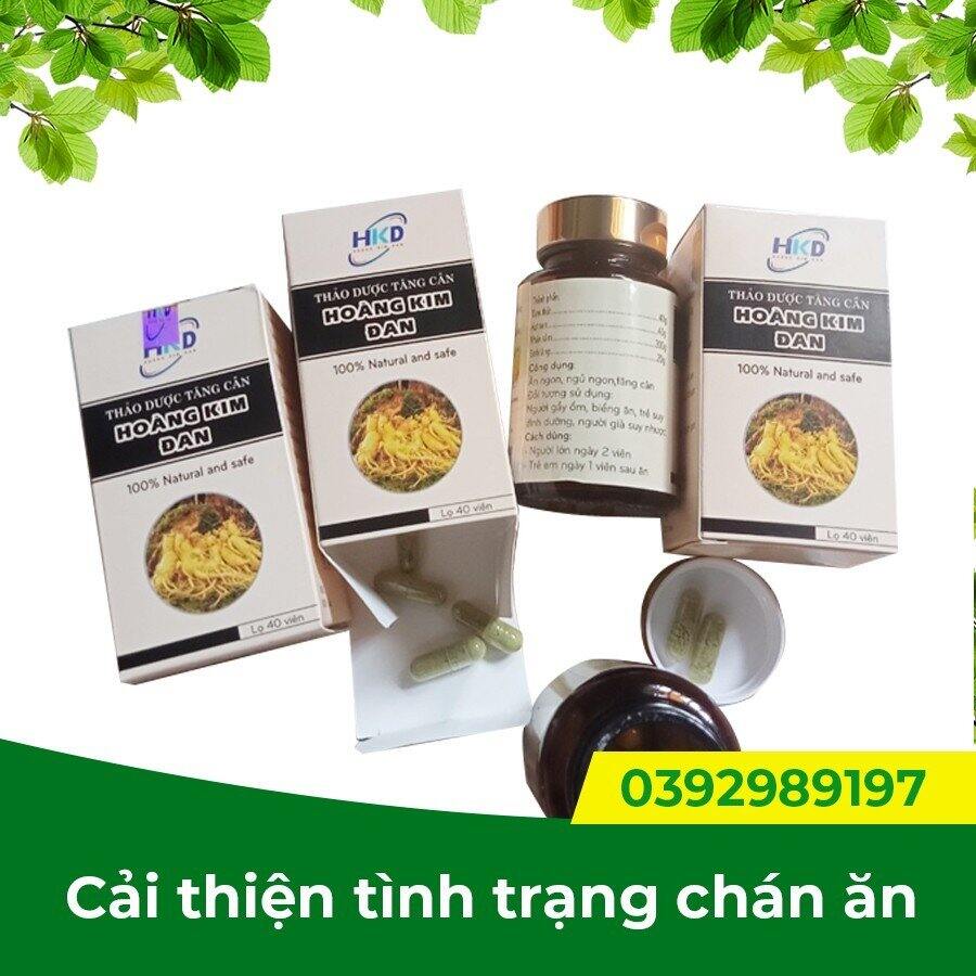 Tăng Cân Hoàng Kim Đan ( mẫu mới)