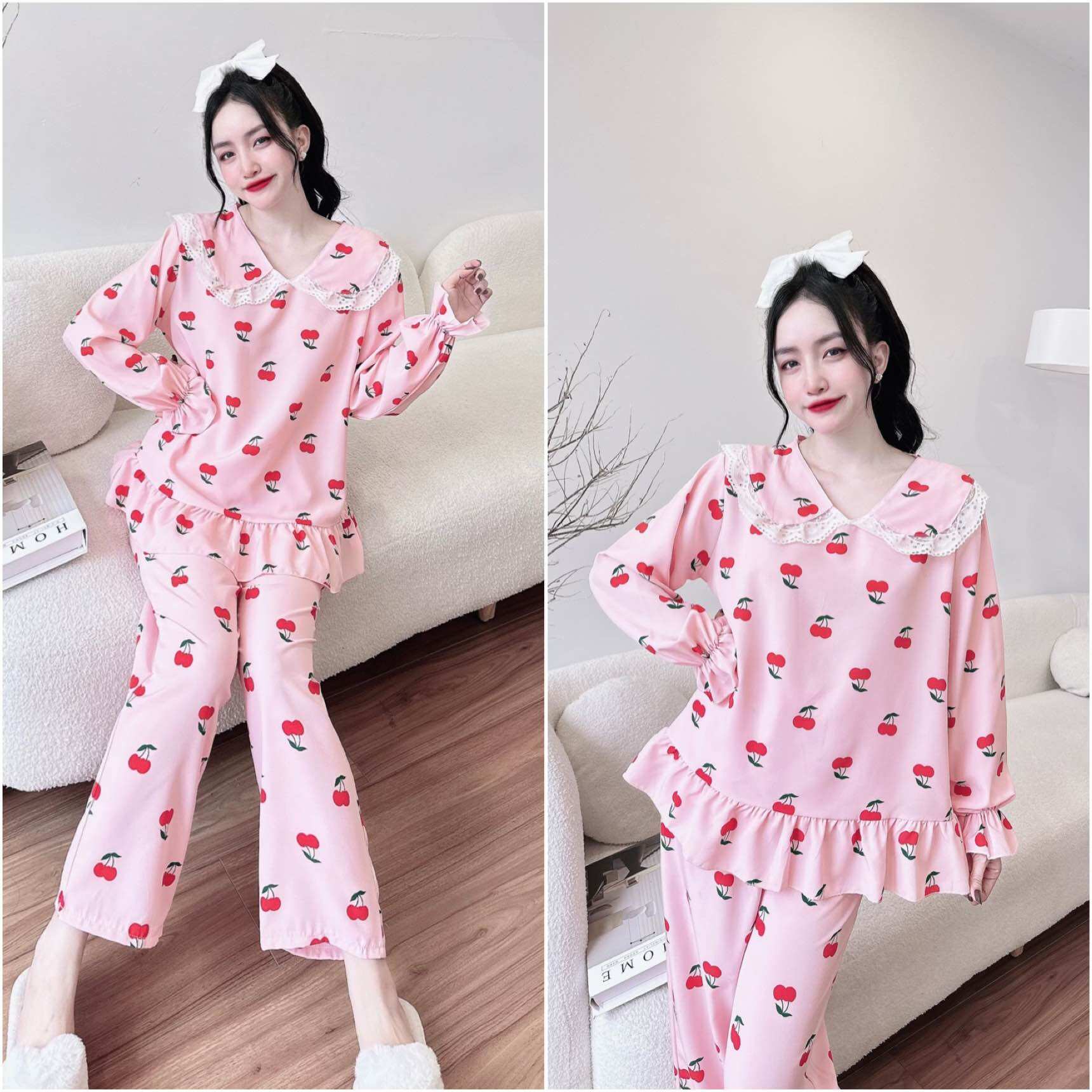 (50-100kg) Bộ Mặc Nhà Lụa Tiểu Thư Bigsize - Mẫu mã đa dạng, siêu kute