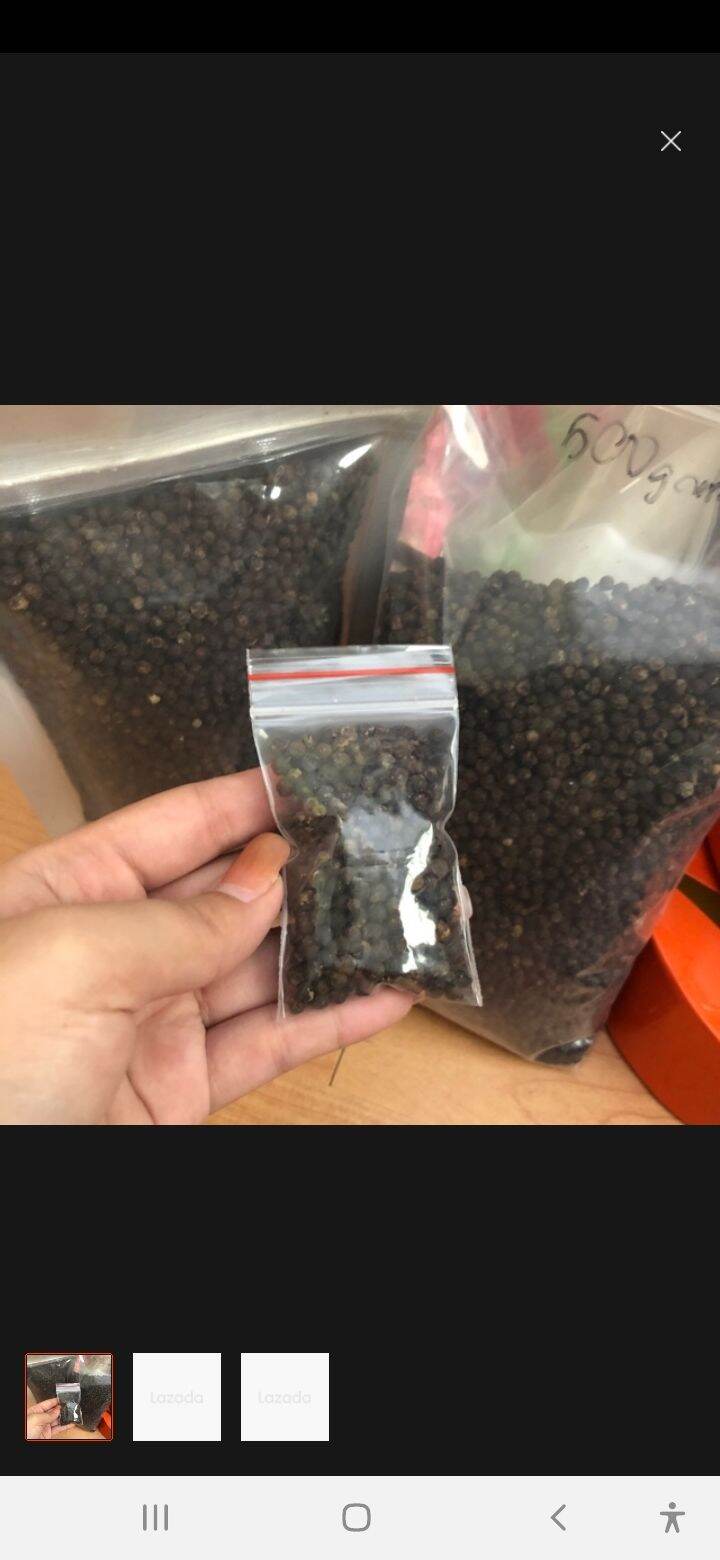 [HCM]hạt tiêu đen 1 kí