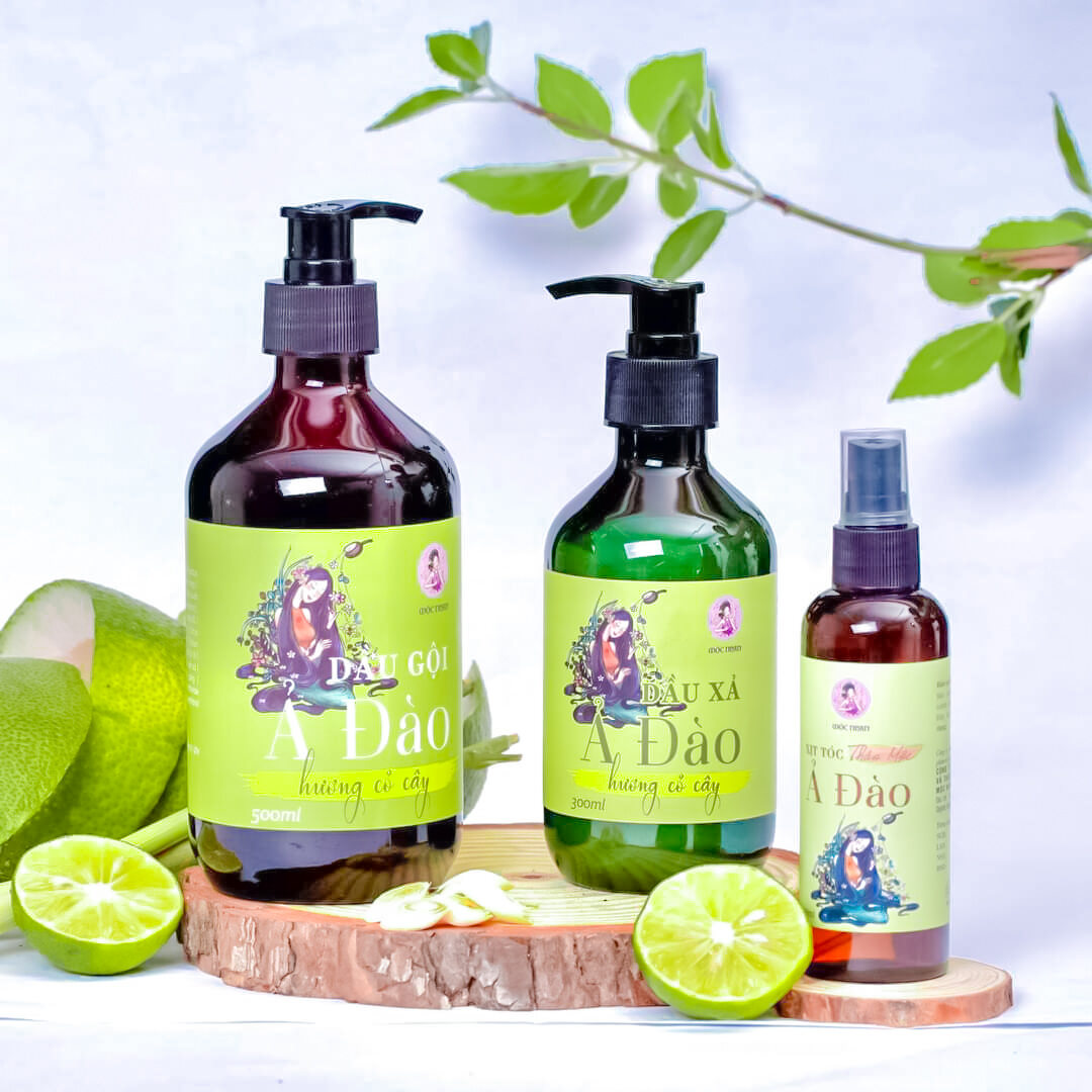 Combo chăm sóc tóc Ả Đào Mộc Nhan Natural