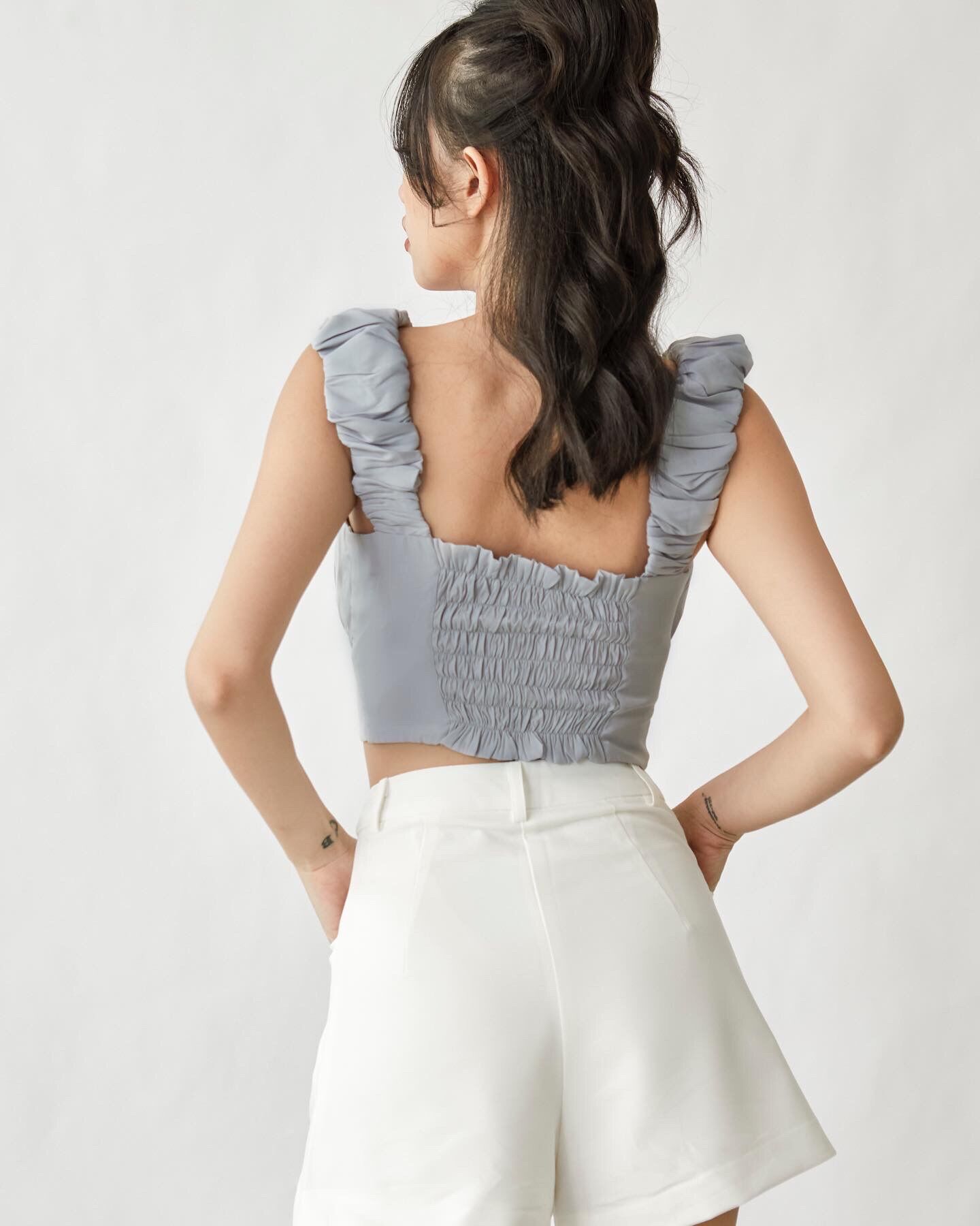 Netta Crop - Grey Version