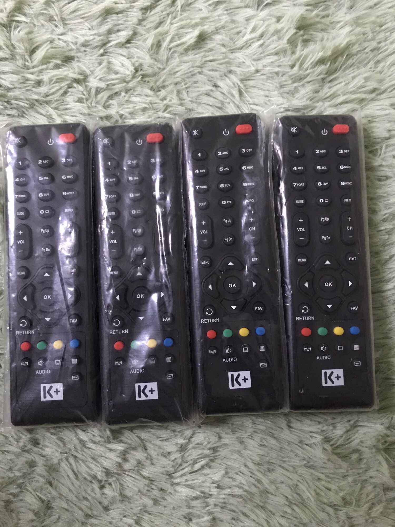 [HCM]Remote điều khiển đầu thu K+ HD
