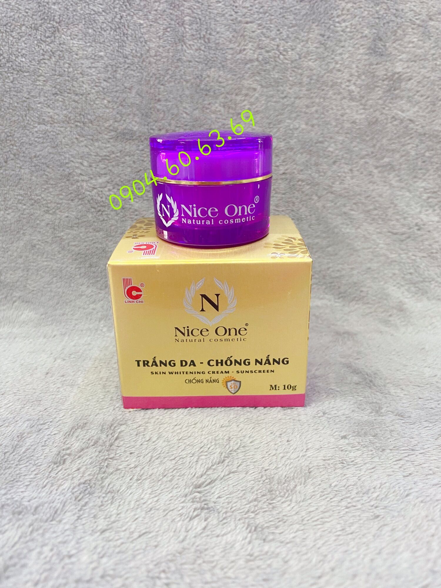 Kem nice one 10g trắng da chống nắng