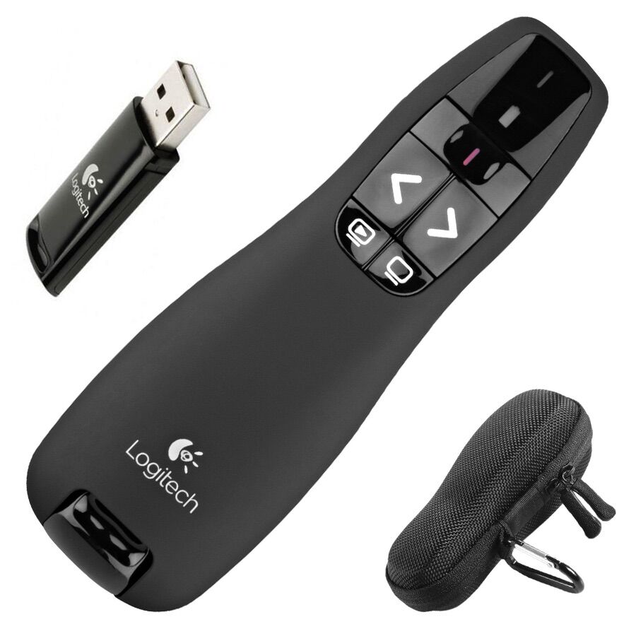 Bút trình chiếu Logitech R400,bút chỉ tia laser cho máy chiếu