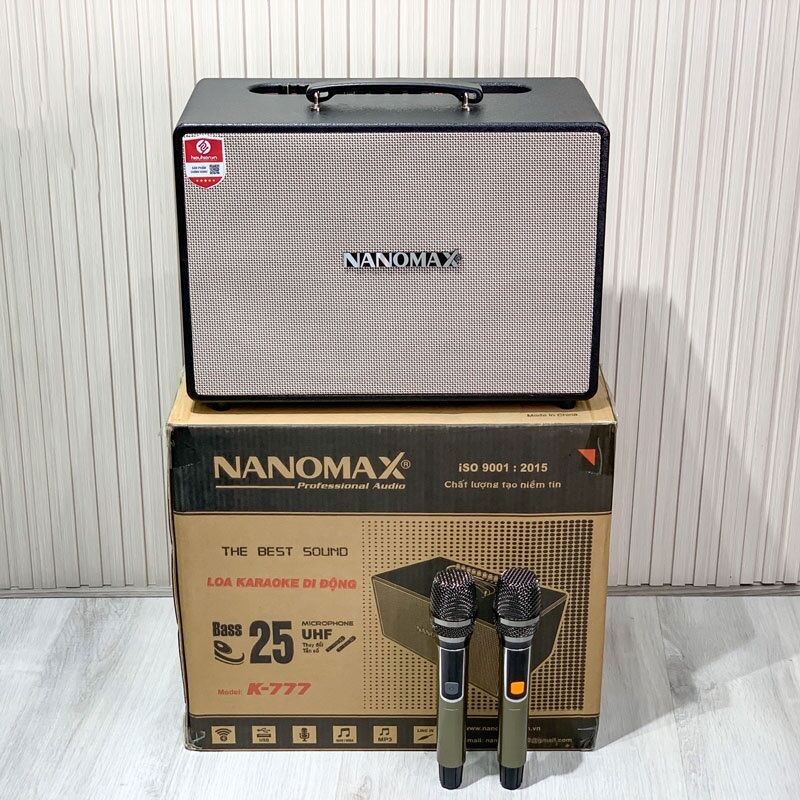 Loa mini xách tay Nanomax k777 - Hàng Chính Hãng - Gia Khang Shop