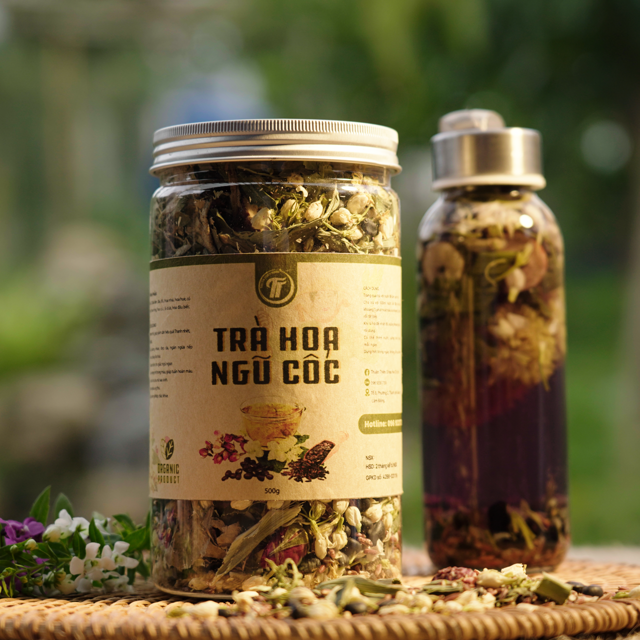 Trà hoa ngũ cốc 500gram