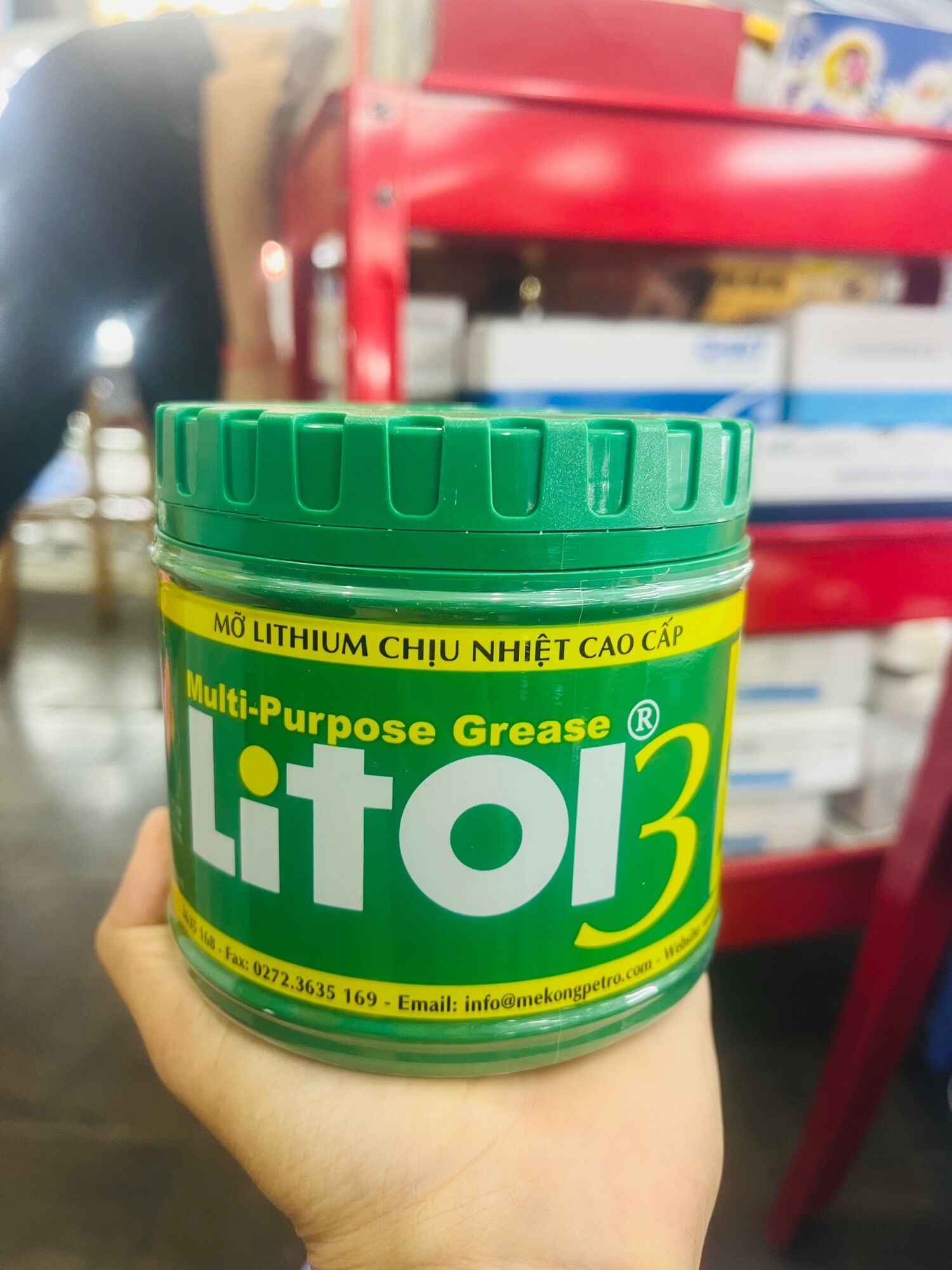 Mỡ bò chịu nhiệt Litol3