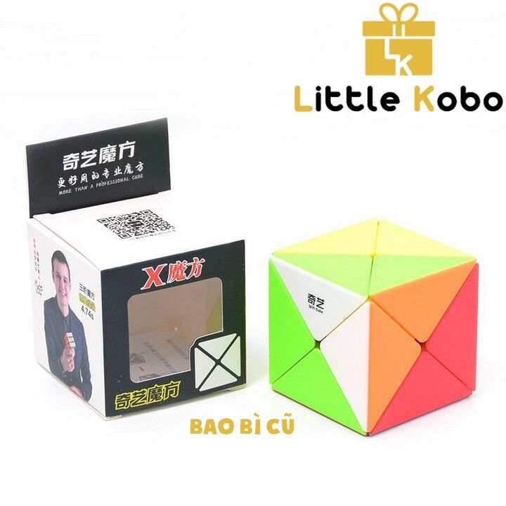 Rubik biến thể qiyi dino cube rubik qiyi x dino skewb magic cube