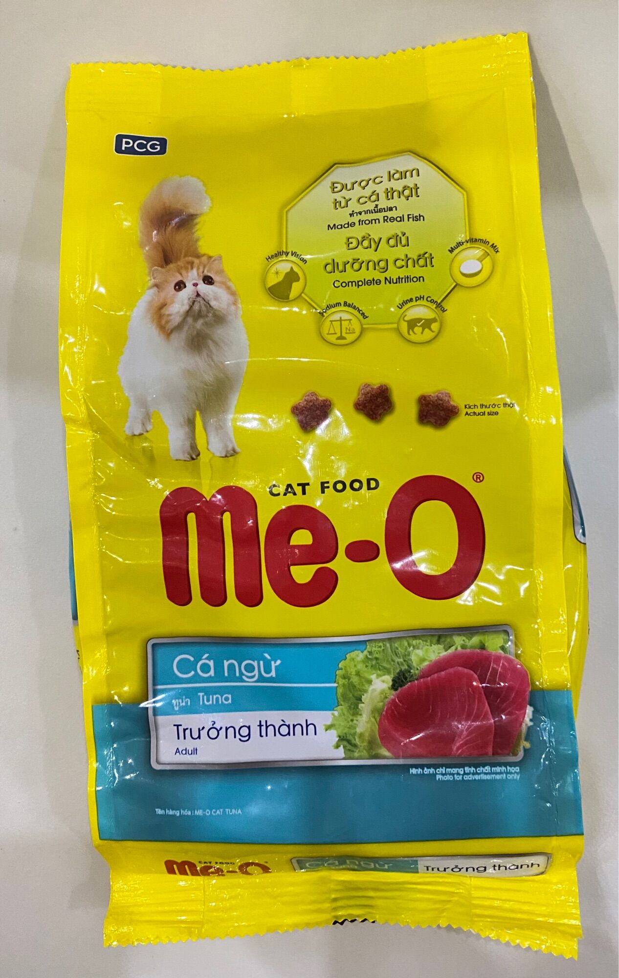 [HCM] Thức ăn hạt Me-O cho mèo lớn gói 350g
