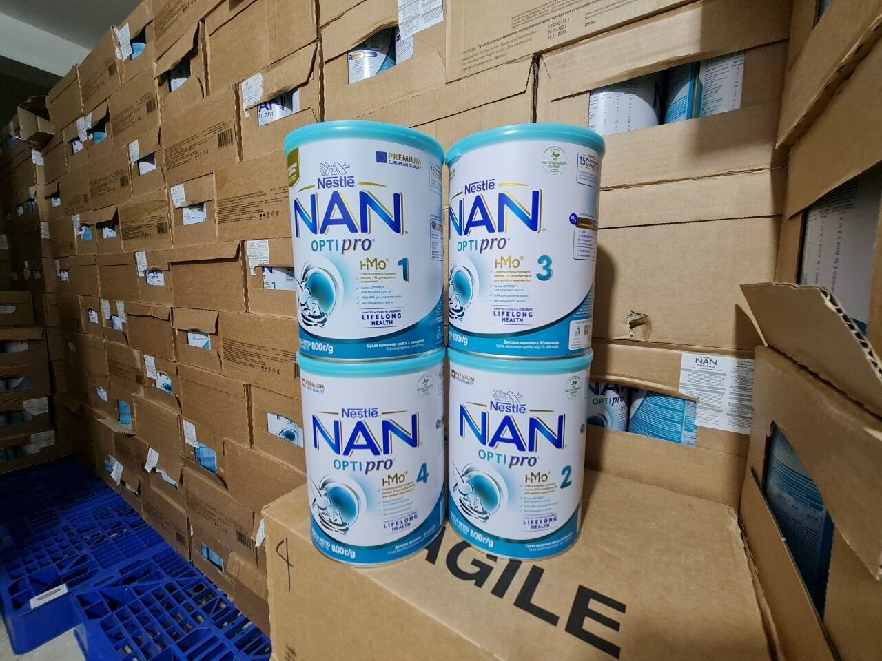 Sữa Nan Optipro 2 900g, HMO { 6-12 tháng }