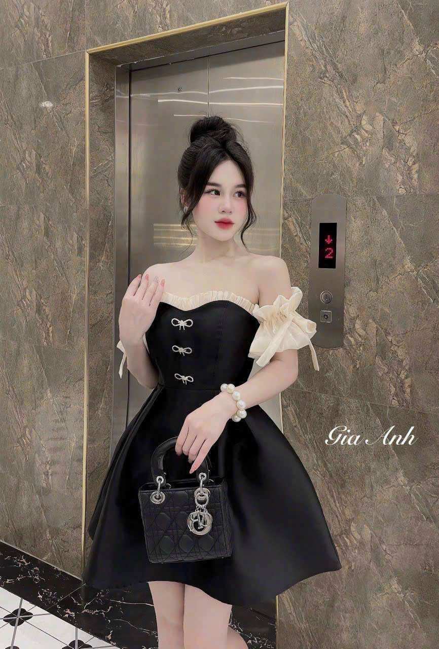 (SHOP BIGSIZE NỮ 50KG ĐẾN 90KG) đầm tapta xoè ngắn