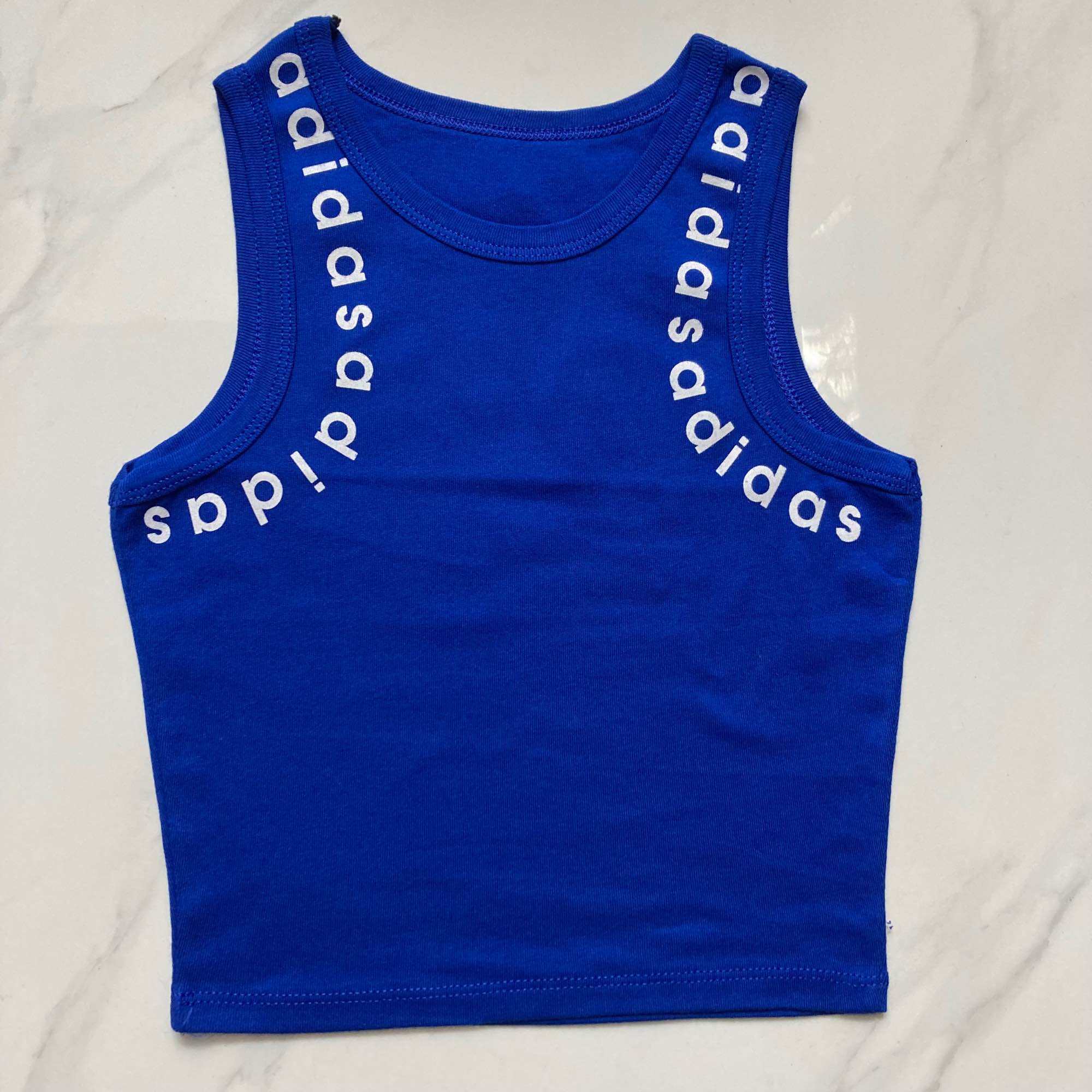 Áo Thun sát nách Nữ fom ôm freesize từ 30-40kg chất Borip dáng croptop in chữ - TOP29