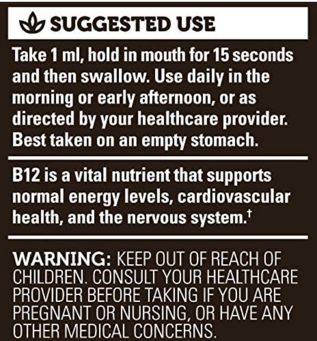 B12 Hữu Cơ Global Healing 60ml