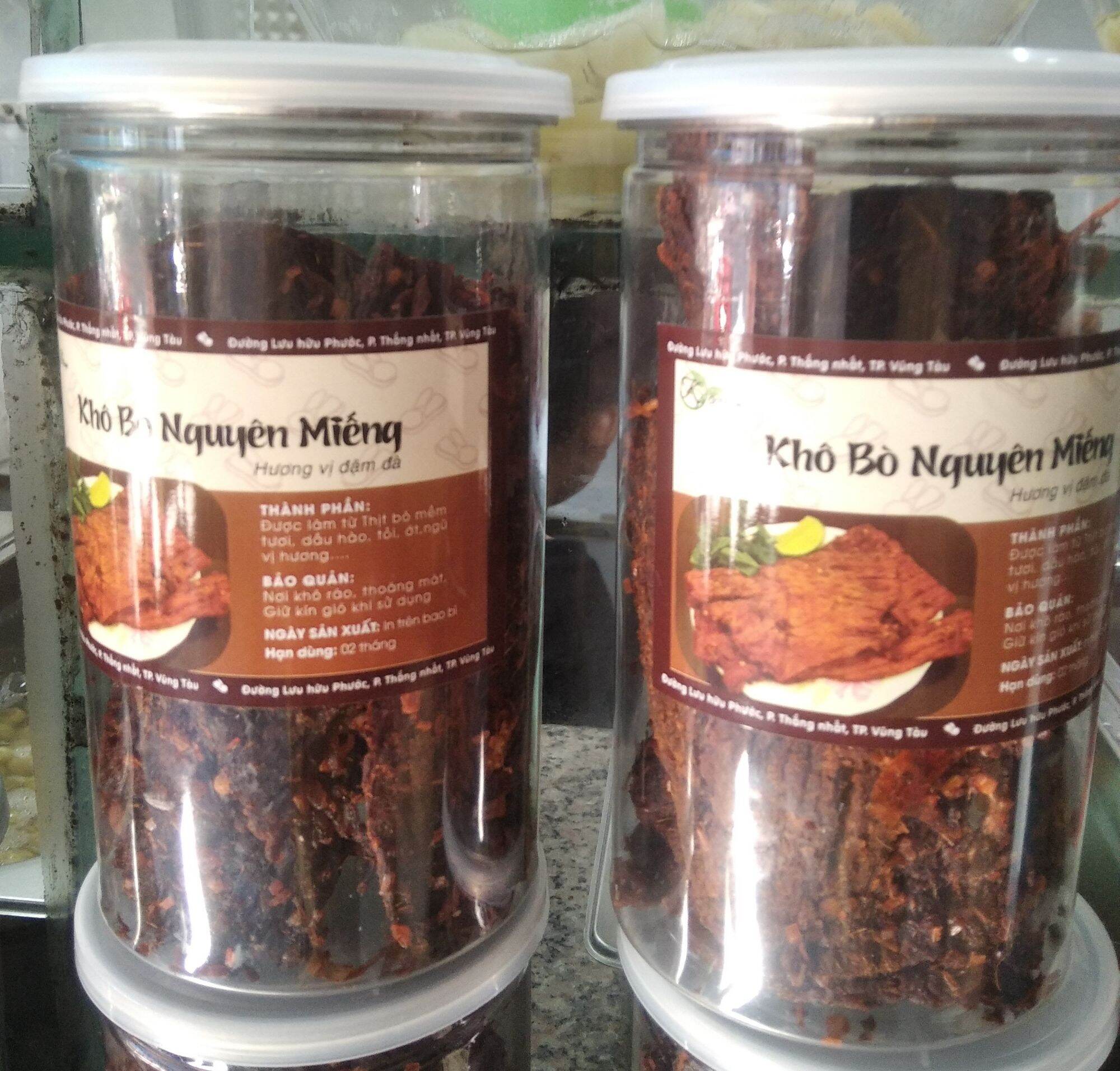 Khô bò sấy nguyên miếng