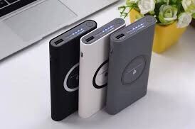 Pin dự phòng qi 20.000mah kiêm sạc không dây iphone 8/8 plus, iphone x, samsung galaxy note 8 / s8/s8 plus/ s7/s6 edge