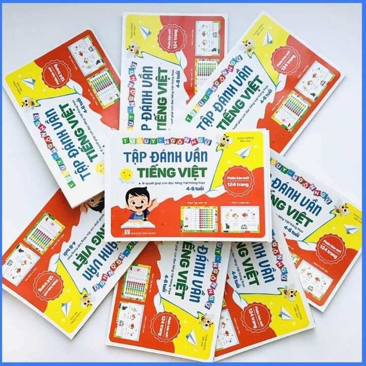 Tập đánh vần tiếng việt phiên bản mới nhất 2022