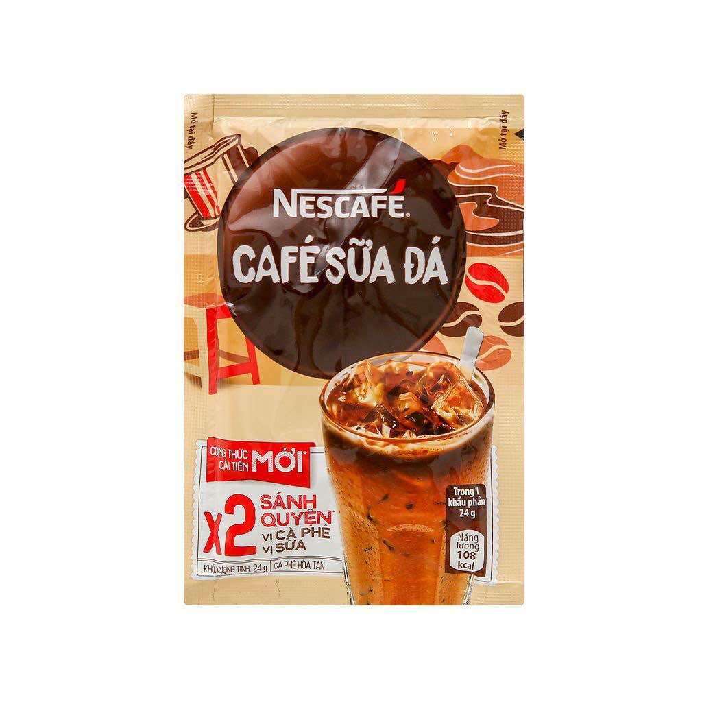 10 goi Càp phê sữa đá NesCafe - 24g