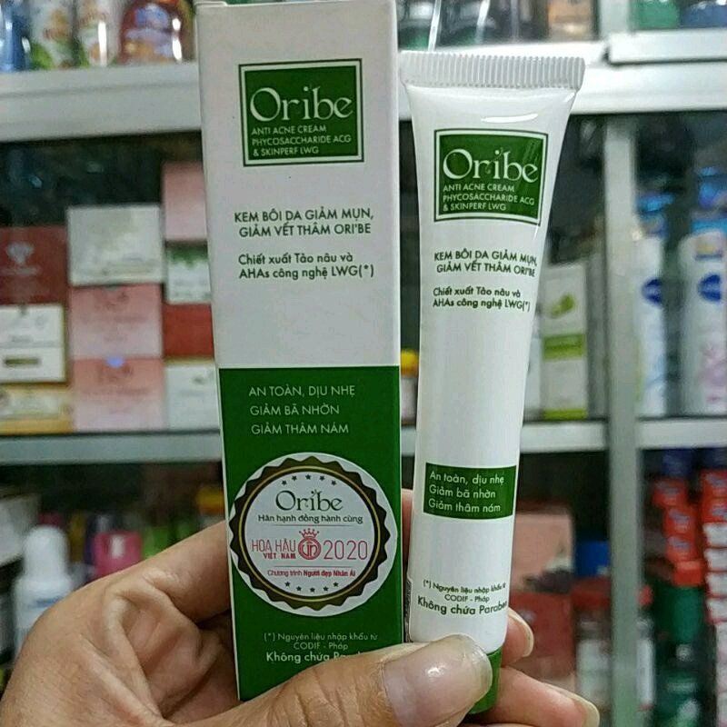 KEM GIẢM NHỜN MỤN THÂM THIÊN NHIÊN ORIBE 20G