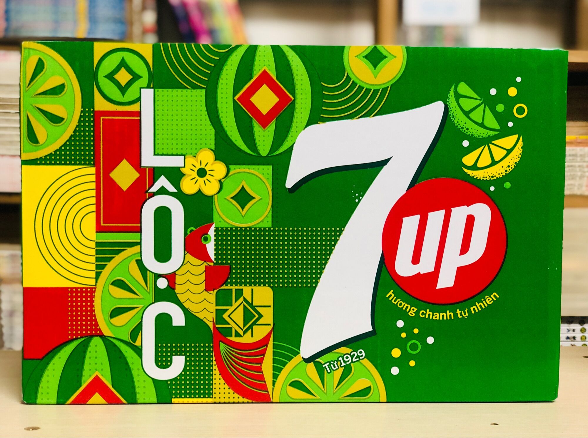 7Up 24 lon/Thùng 320ml Chang's Food