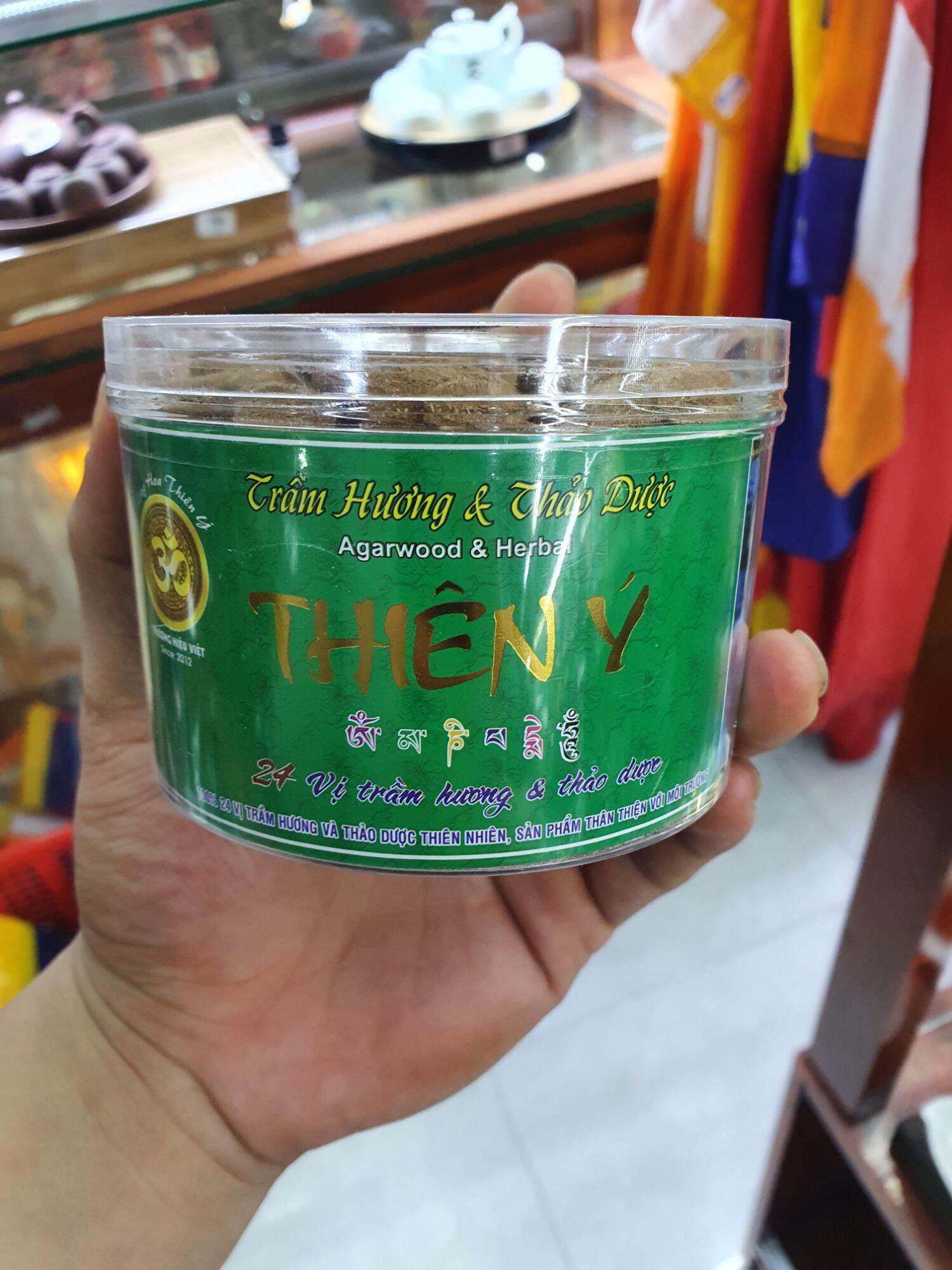 Nhang trầm nụ sen thiên ý - hộp ~ 50 viên