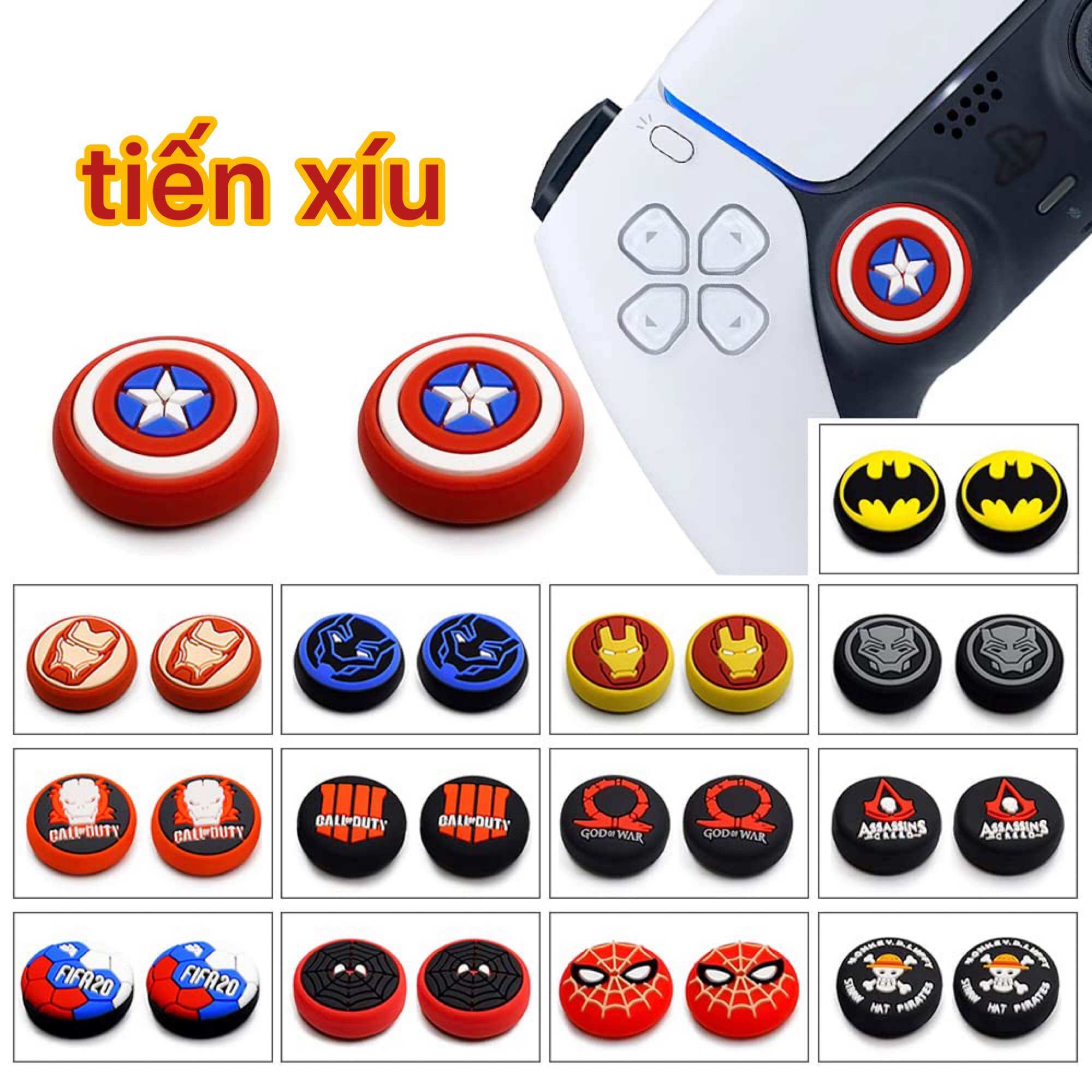 Chụp cần tay Ps5 Cao Su tay cầm ps5 bọc analog tay PS5 Vỉ mạch phim tay ps5 bọc Analog PS5o