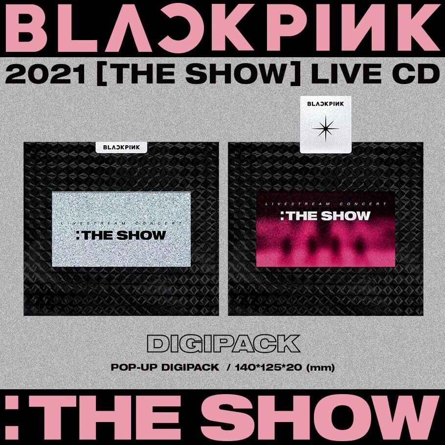 Đĩa nhạc album the show 2021 blackpink cd