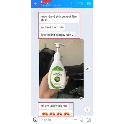 DUNG DỊCH VỆ SINH PHỤ NỮ QUYÊN LARA 150ml SẠCH-THƠM-MÁT