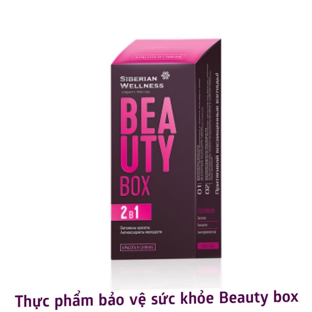 Beauty box sản phẩm giúp làm đẹp da,móng,tóc - Siberian Wellness