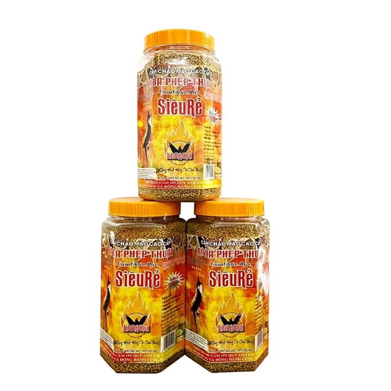 Cám chào mào bộ ba phép thuật siêu rẻ 600gr - cám bộ ba phép thuật siêu rẻ