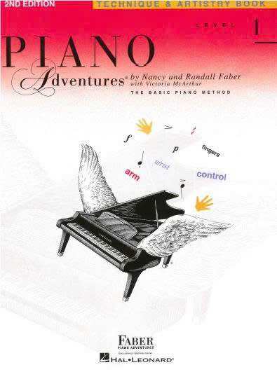  Giáo trình học đàn Piano Adventure TECHNIQUE & ARTISTY BOOK   sách kỹ thuật và nghệ thuật   
