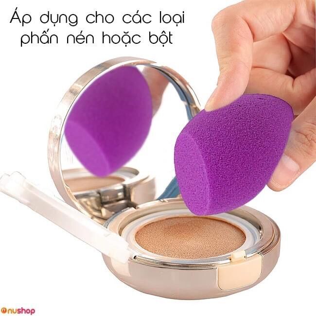 ❤ Combo 6 Bông Phấn Trang Điểm Tán Kem Nền Phấn Phủ Keli .