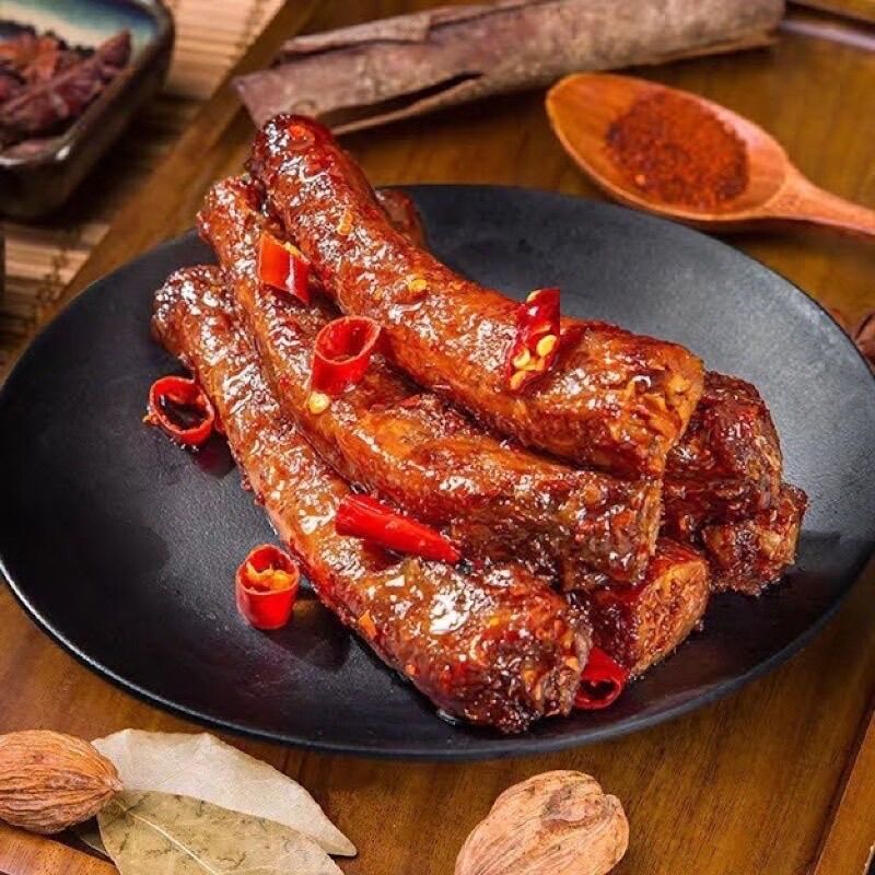 [ Tím ] Combo 30 Cổ Vịt Tứ Xuyên Siêu ít Cay