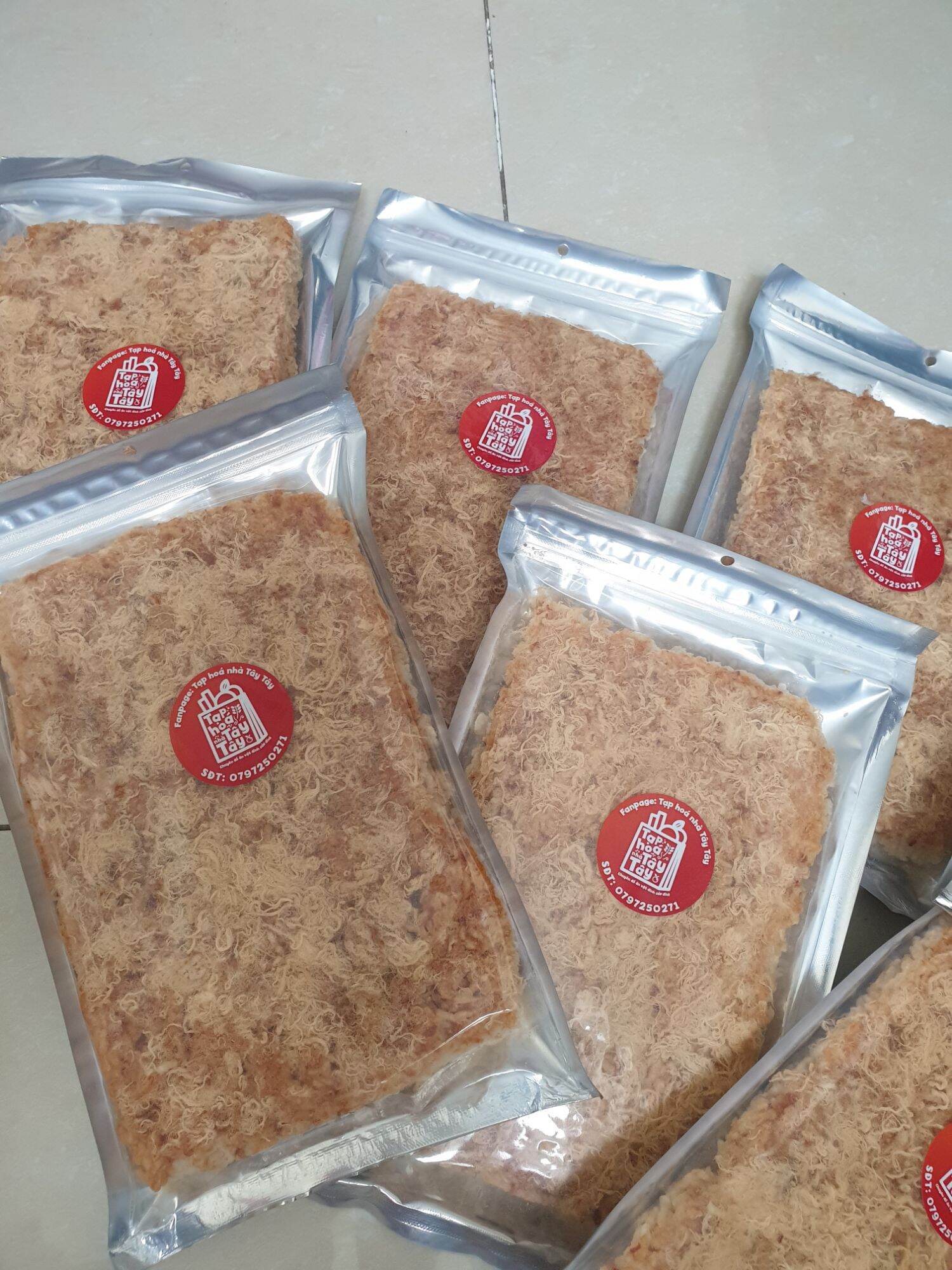 [Set 5 bich]-Cơm cháy chà bông cao cấp Nhà Tây Tây