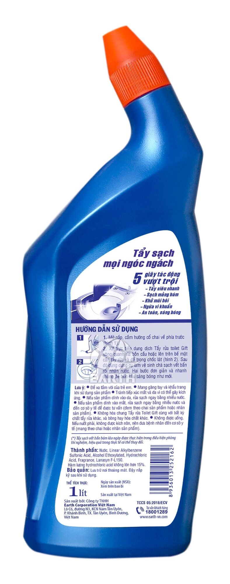 Tẩy bồn cầu Gift 600ml