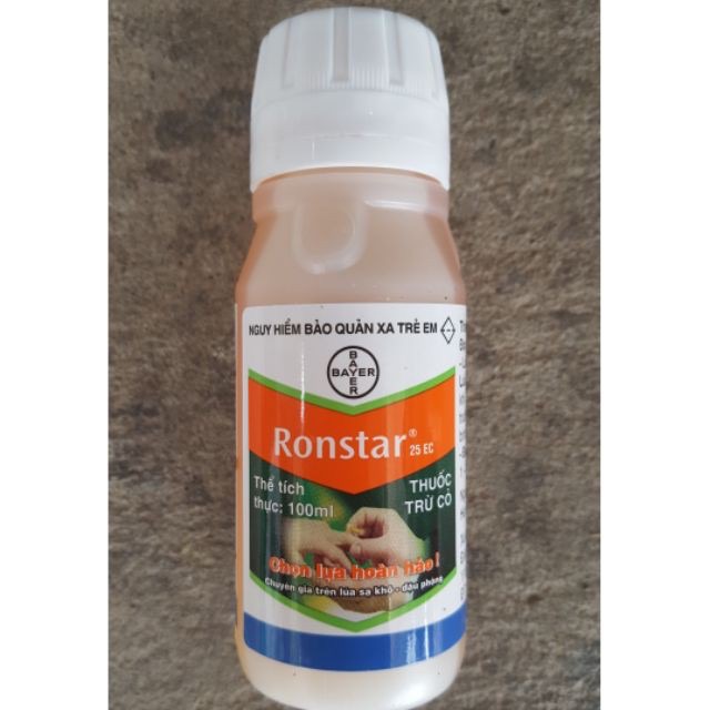 Thuốc trừ cỏ rau, cỏ mầm Ronstar 25EC