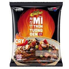 COMBO 5gói MÌ TRỘN TƯƠNG ĐEN CHUẨN VỊ HÀN QUỐC CAY