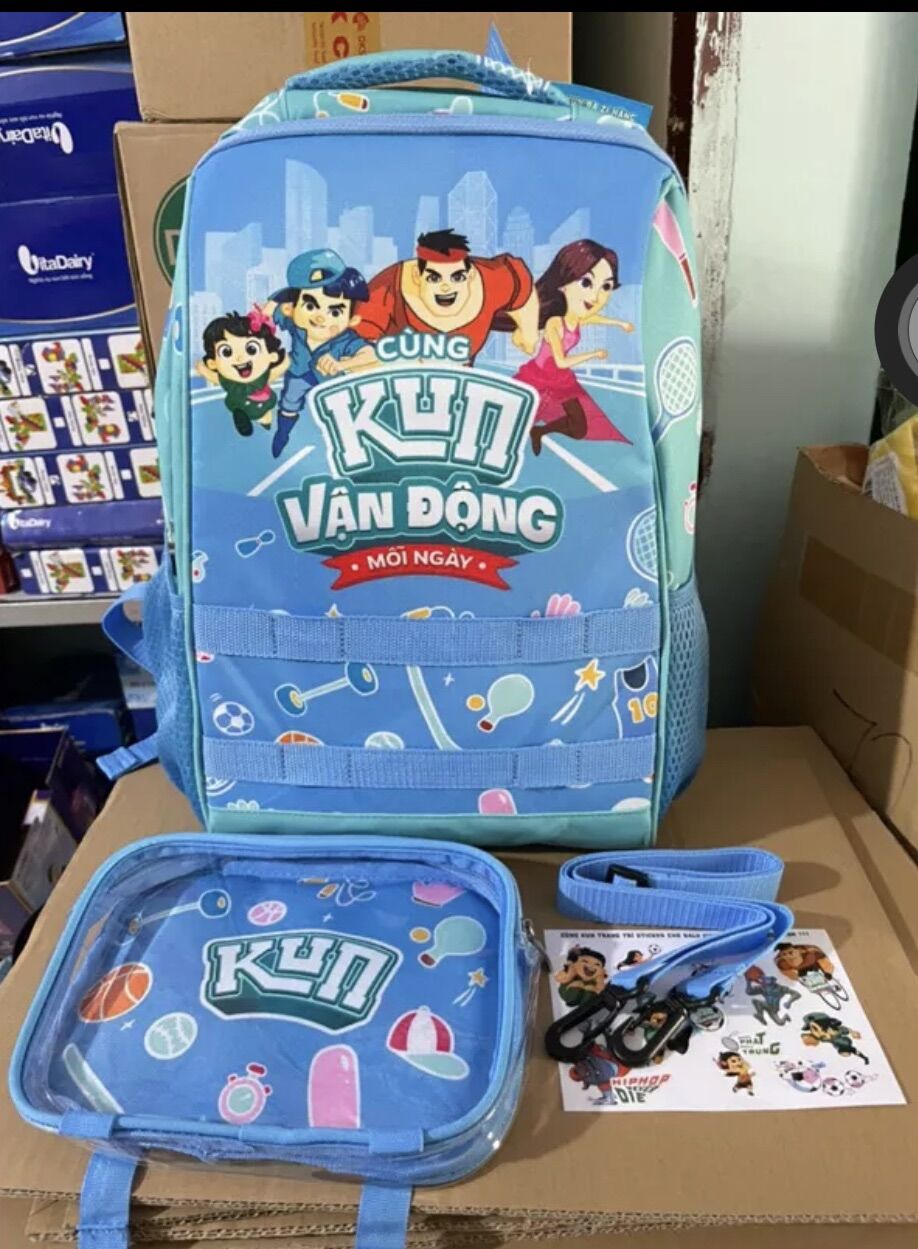 Balo kun đa zi năng hỗ trợ chống gù 2 in 1