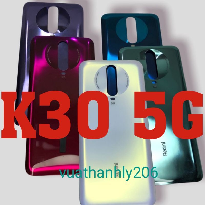 Nắp kinh lưng Xiaomi k30 4g 5g