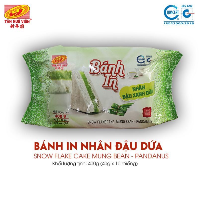 Bánh in tân huê viên 10 miếng 400g