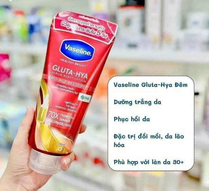 Sữa dưỡng thể Vaseline Đỏ 70X của Thái ( chính hãng nội địa)