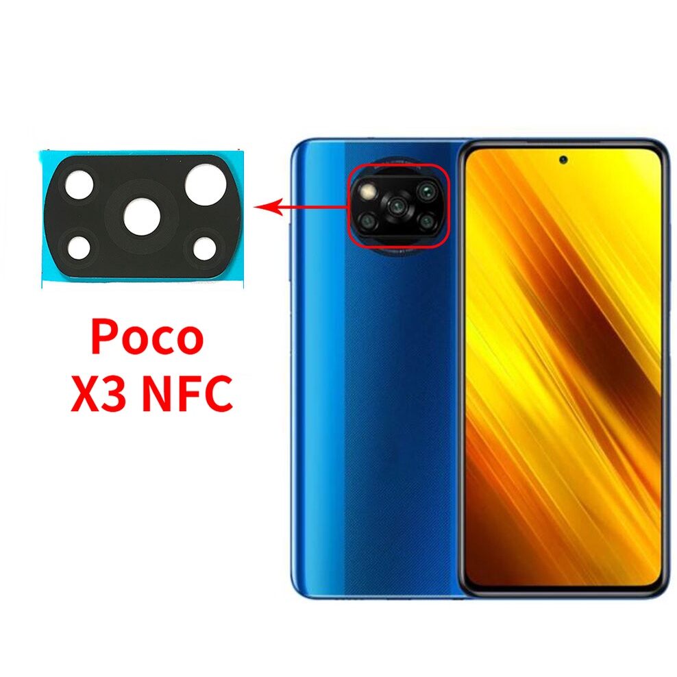 Kính Camera Xiaomi Poco X3 , Poco X3 NFC , Poco X3 Pro
