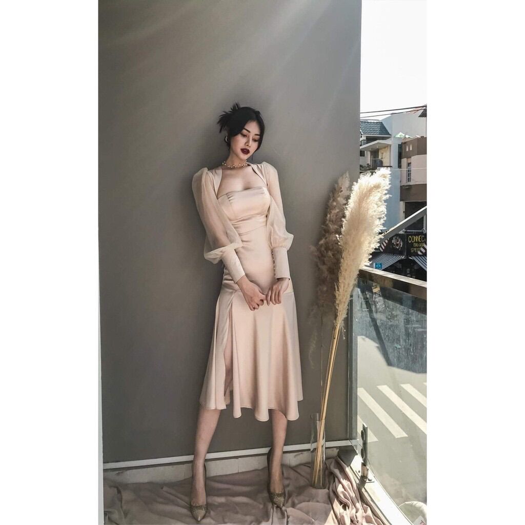 GRACE DRESS - đầm dự tiệc lụa